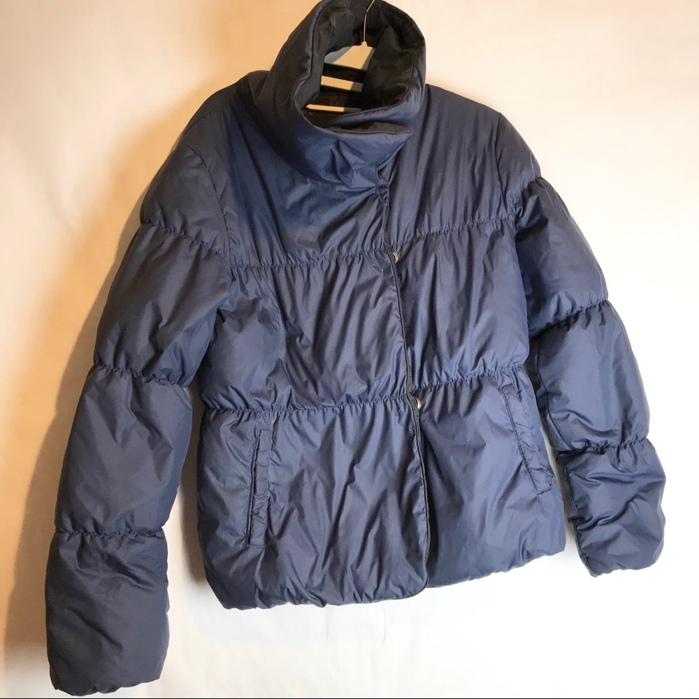 BCBG PUFF JACKET DARK BLUE SIZE S